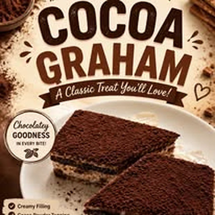 Cocoa graham dessert