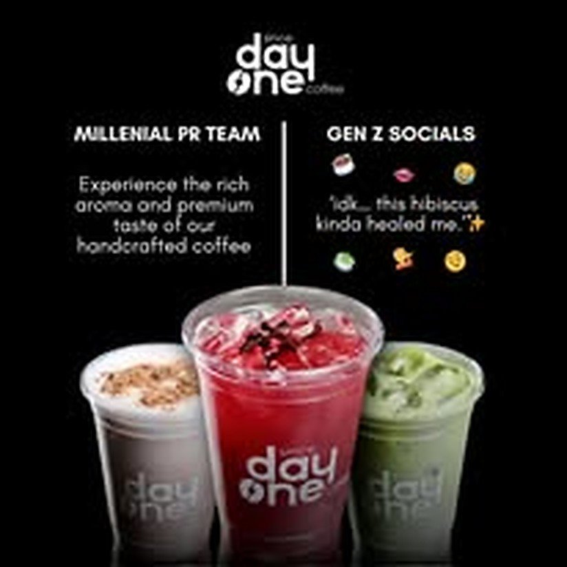 Selection of colorful handcrafted drinks